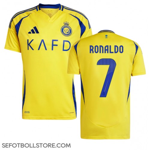 Al-Nassr Cristiano Ronaldo #7 Replika Hemmatröja 2024-25 Kortärmad